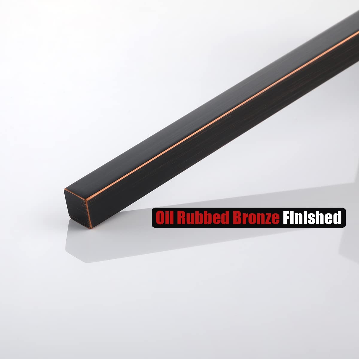 JQK Paper Towel Holder Stand Oil Rubbed Bronze, 304 Stainless Steel Kitchen Free Standing Countertop Paper Towel Dispenser Fits Standard and Jumbo Size, PTH240-ORB - Image 7